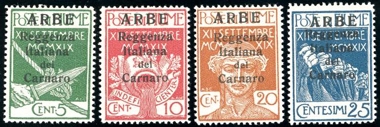 ARBE 1920 - Soprastampati in ... 