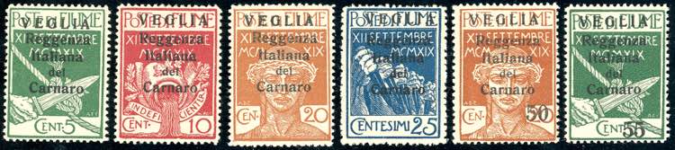 VEGLIA 1920 - Soprastampati in ... 