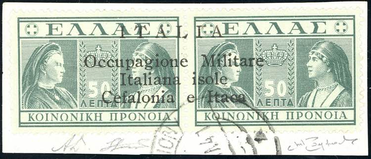 EMISSIONI DI ARGOSTOLI 1941 - 50 ... 