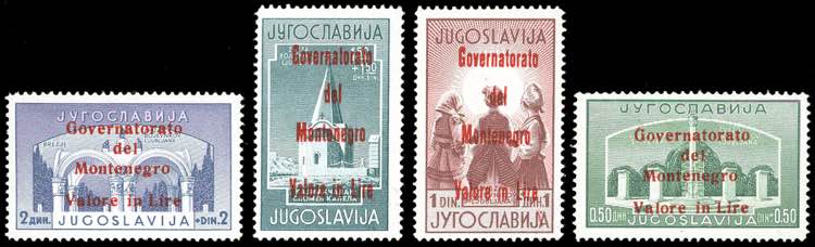 MONTENEGRO 1942 - Legionari, ... 