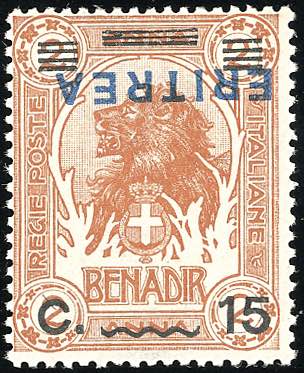 1924 - 15 cent. su 2 a. Leoni, ... 