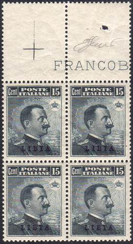 1912 - 15 cent. Michetti (5), ... 