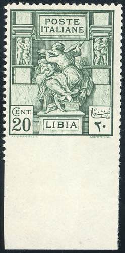 1924 - 20 cent. Sibilla Libica, ... 
