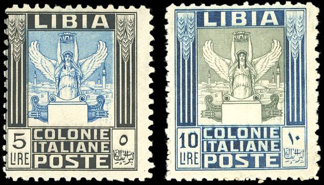 1937 - 5 e 10 lire Pittorica, ... 