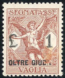 SEGNATASSE VAGLIA 1925 - 1 lira ... 