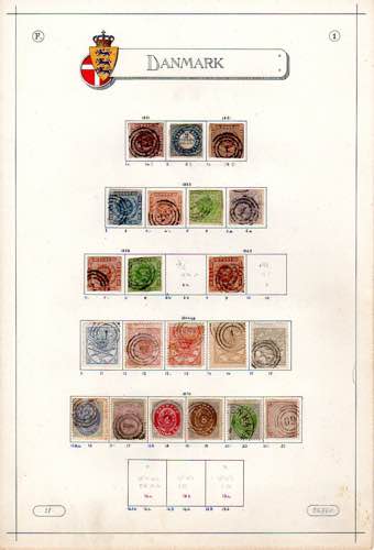 DANIMARCA 1851/1973 - Avviatissima ... 