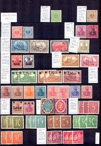 GERMANIA - REICH 1872/1945 - Due ... 