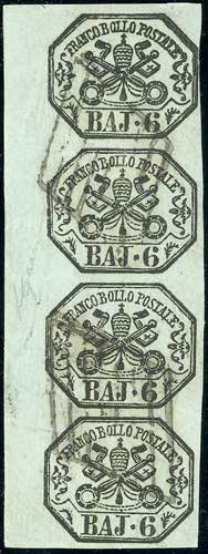 1852 - 6 baj grigio verdastro (7), ... 