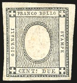 1861 - 2 cent. per stampati, ... 