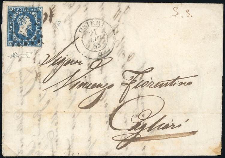 ISOLA DI SARDEGNA - OSIERI, rombi ... 