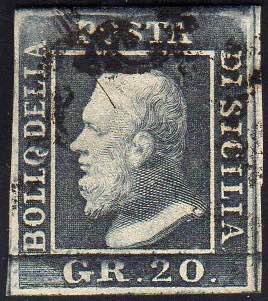 1859 - 20 grana grigio ardesia ... 