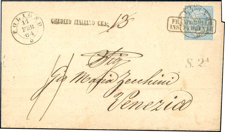 1864 - 15 cent. De La Rue, ... 