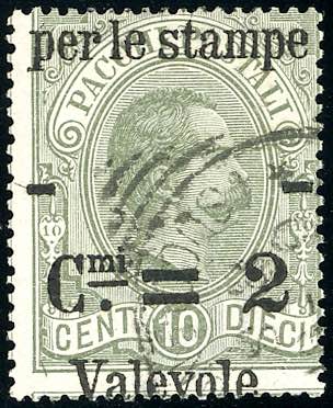 1890 - 2 cent. su 10 cent. ... 