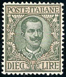 1910 - 10 lire Floreale (91), ... 