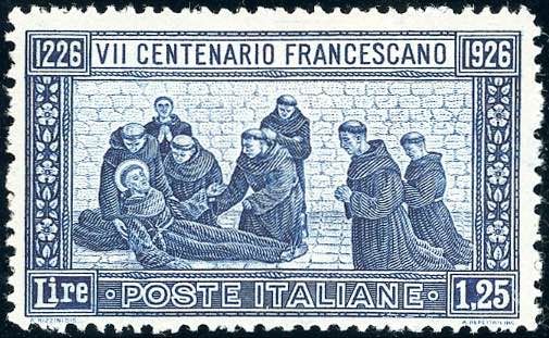 1926 - 1,25 lire San Francesco, ... 