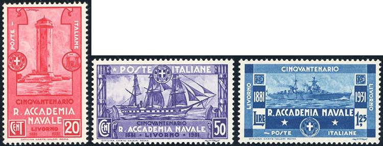 1931 - Accademia navale (300/302), ... 