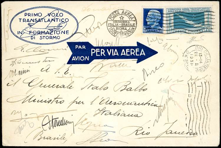 1930 - 7,70 lire Crociera di ... 