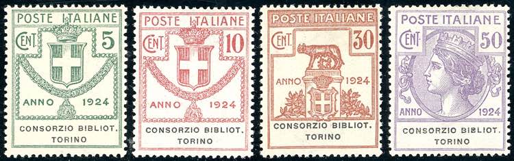 CONSORZIO BIBLIOT. TORINO 1924 - ... 