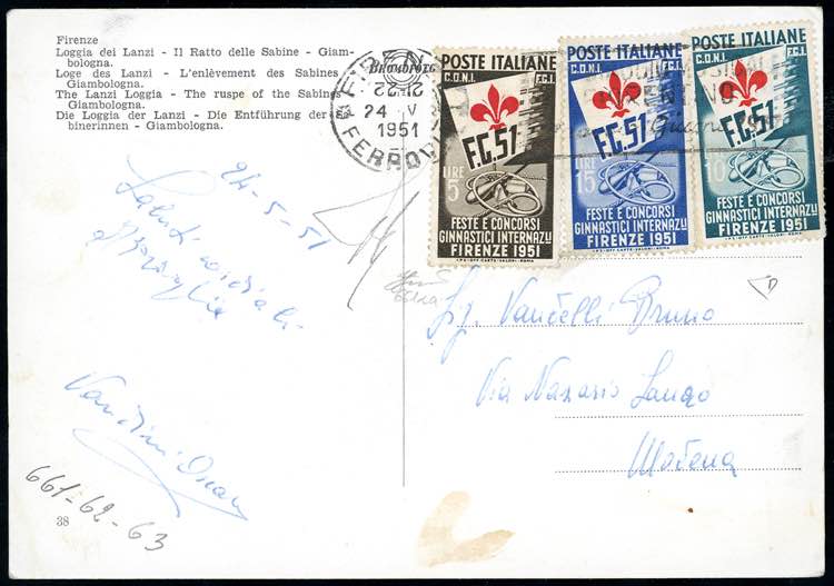 1951 - Ginnici, serie completa, il ... 