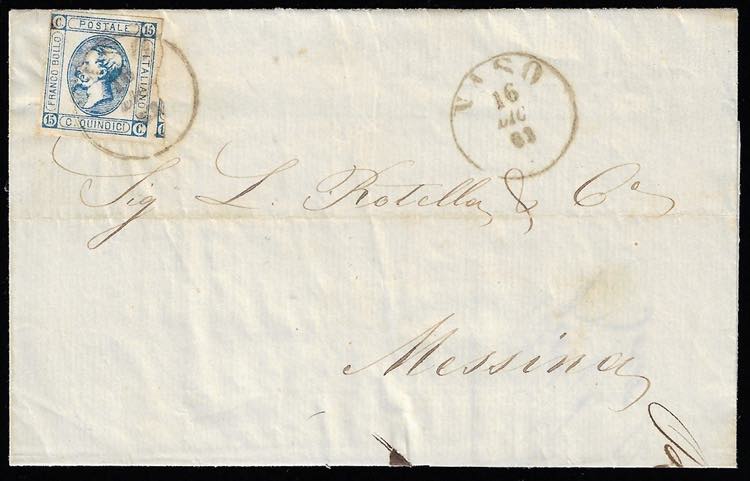 1863 - 15 cent. Litografico, I ... 