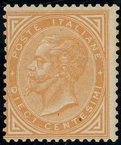 1866 - 10 cent. De La Rue, ... 