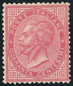 1863 - 40 cent. De La Rue, ... 