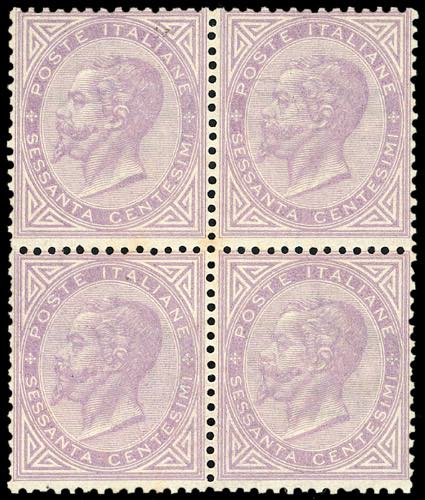 1863 - 60 cent. De La Rue, ... 