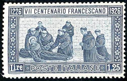 1926 - 1,25 lire San Francesco, ... 