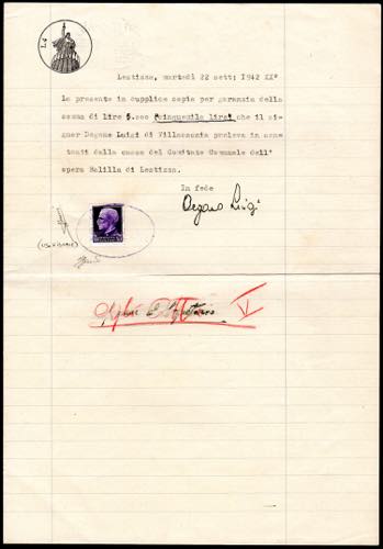 1942 - 50 lire Imperiale (261), ... 