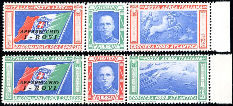 1933 - Trittici I-ROVI (51R/52R), ... 