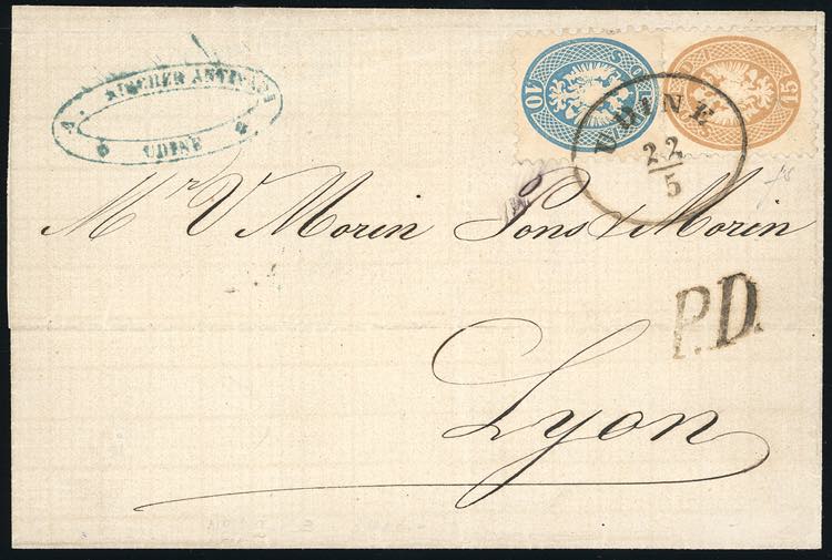 1865 - 10 soldi bruno, 15 soldi ... 