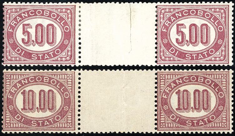 1875 - 5,00 e 10,00 lire ... 