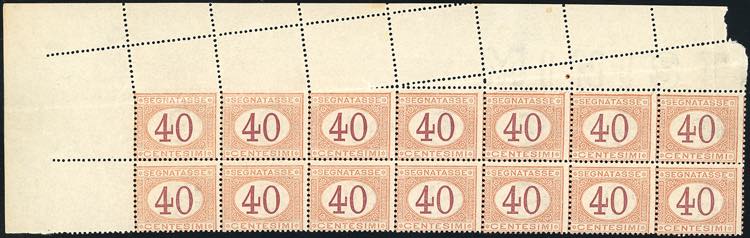 1890 - 40 cent. arancio e ... 