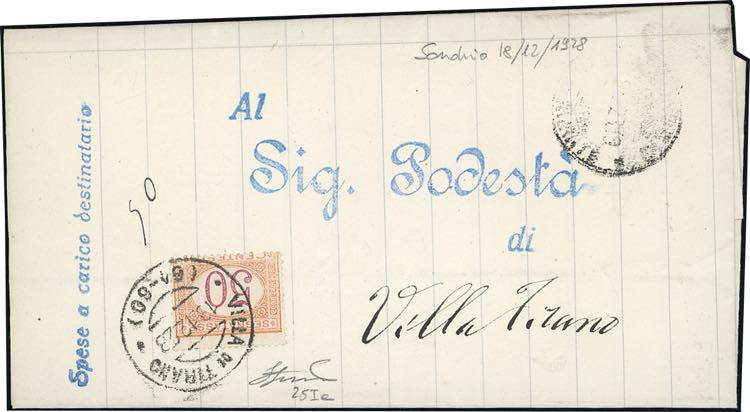 1928 - 50 cent. arancio e ... 