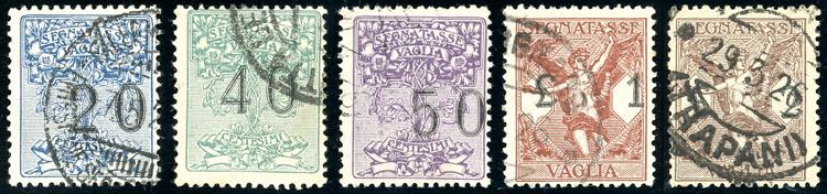 1924 - 20 cent., 40 cent., 50 ... 