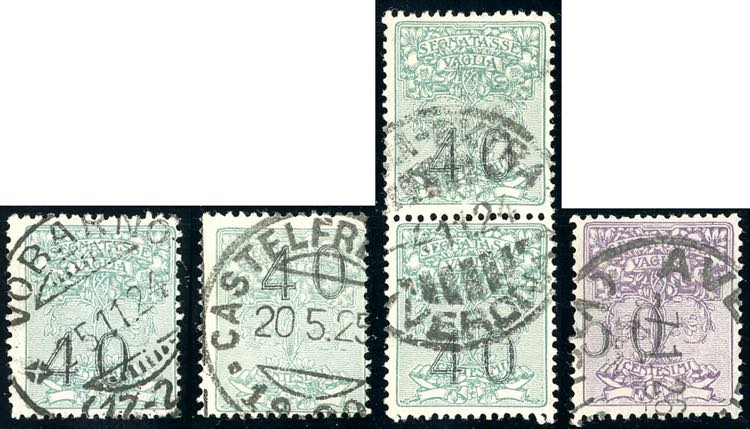 1924 - 40 cent., quattro ... 