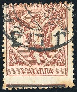 1924 - 1 lira bruno rosso, ... 