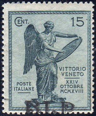 1922 - 15 cent. Vittoria, ... 