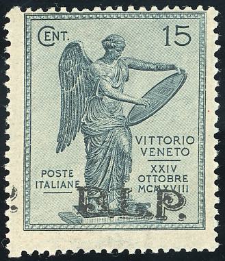1922 - 15 cent. Vittoria, non ... 