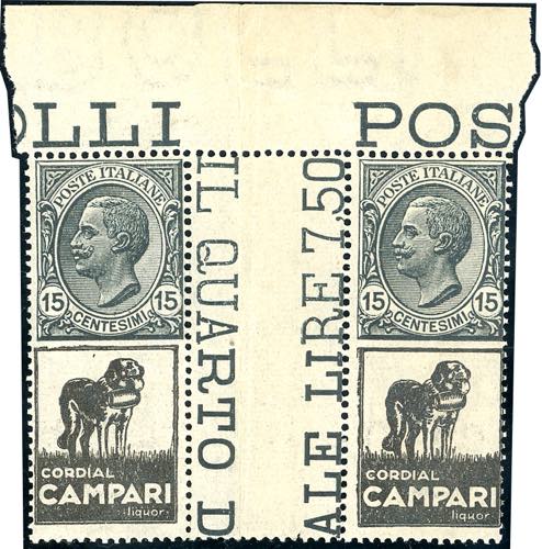 1924 - 15 cent. Cordial Campari ... 