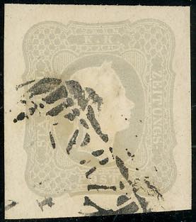 1861 - 1,05 soldi lilla grigio ... 