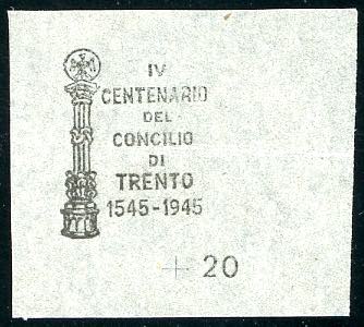 1945 - IV centenario del Concilio ... 