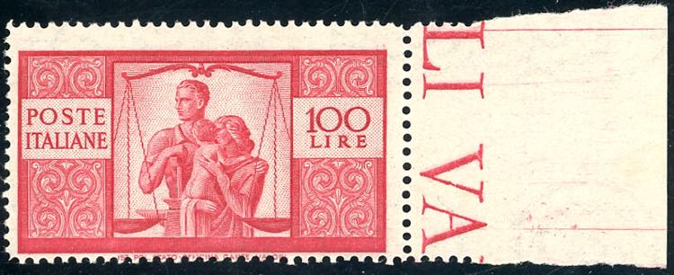1946 - 100 lire Democratica, ... 