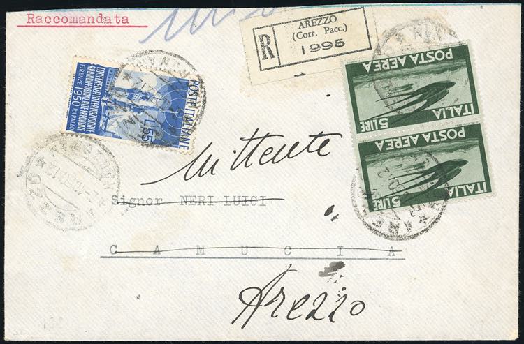 1950 - 55 lire Radiodiffusione, 5 ... 