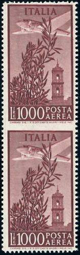 1952 - 1.000 lire Campidoglio, ... 