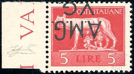 1945 - 5 lire Imperiale, ... 
