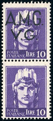 1945 - 10 lire Imperiale, coppia ... 