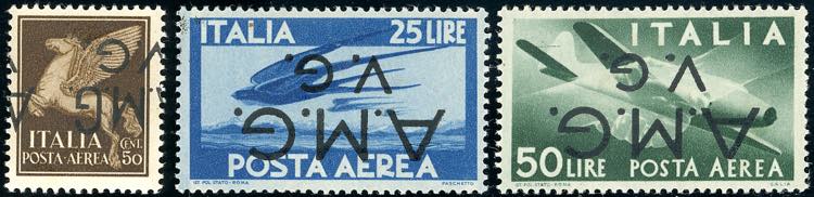 POSTA AEREA 1945/47 - 50 cent., 25 ... 