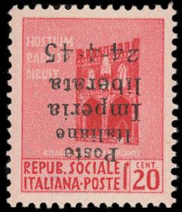 IMPERIA 1945 - 20 cent. Monumenti ... 