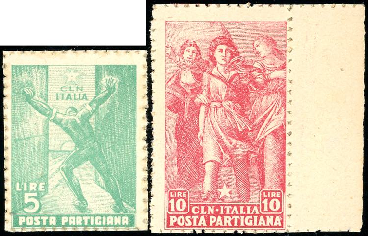 PARMA 1945 - 5 e 10 lire Posta ... 